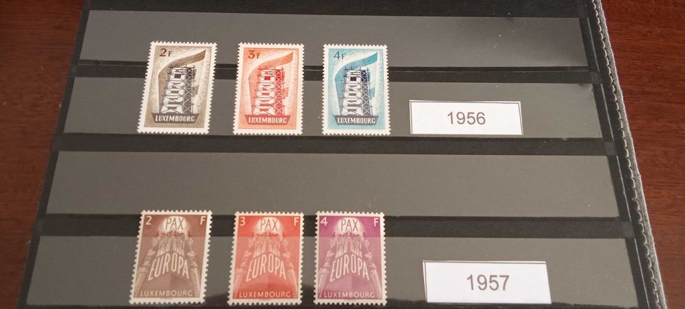 Selos da Europa CEPT novos sem charneira