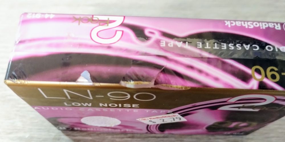 2 аудіо касети Radio shack LN -90 , 90 хвилин