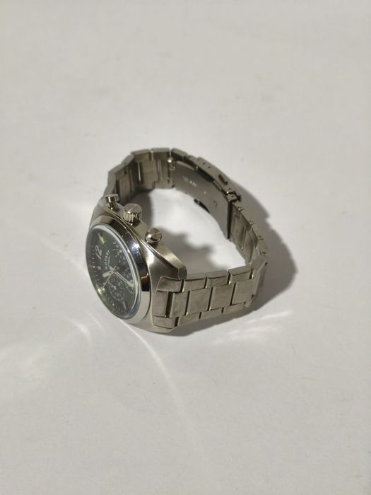 Relógio Rotary Avenger Sport – Cronógrafo Aço / Mostrador Verde