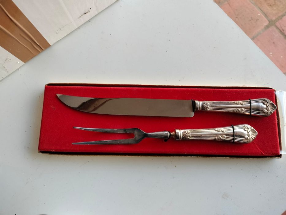 Par de trinchantes de carne