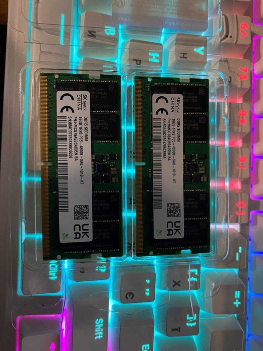 Комплект 32GB (2x16GB) DDR5 4800MHz SK hynix SO-DIMM — Новий стан