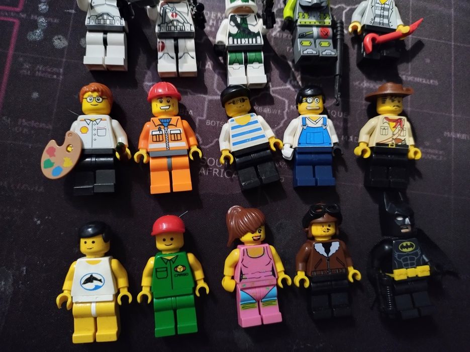 Ludziki LEGO star wars city Johnny thunder Batman minifigures