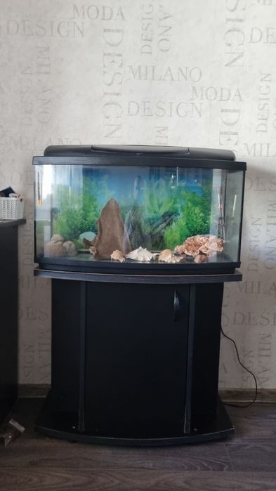 Акваріум120л,з тумбочкою