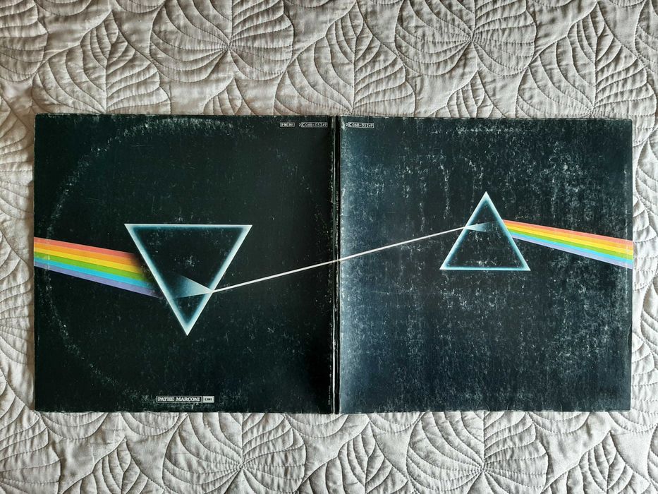 Pink Floyd - Dark Side of The Moon - França - Vinil LP (posters e sticker)