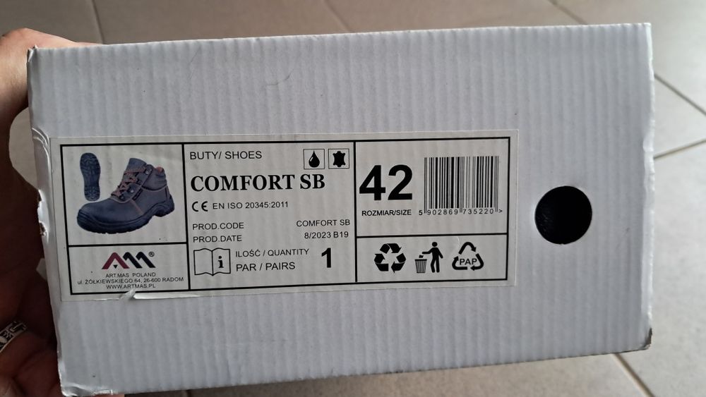 Buty robocze 42 nowe