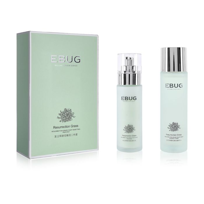 Набір тонер емульсія для догляду за обличчям EBUG Resurrection Grass