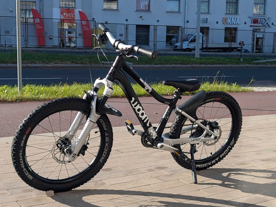 WOOM OFF AIR 4 - 20 cali, amortyzator, rower MTB dla dziecka 9,2 kg
