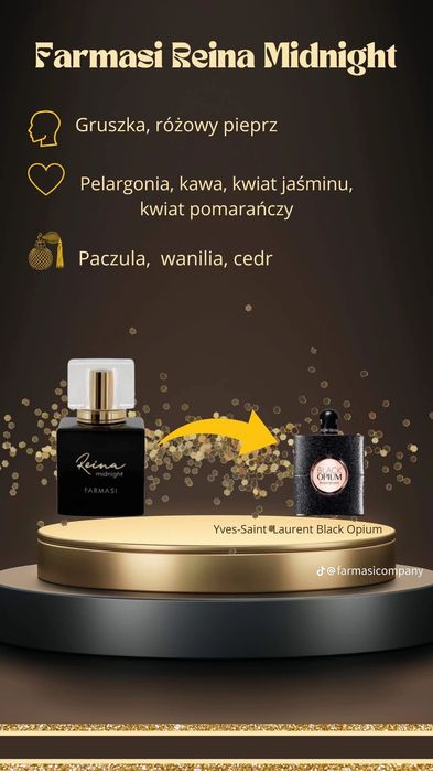 Farmasi – woda perfumowana Reina Midnight 45ml