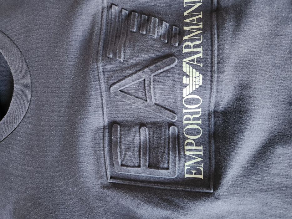 Bluza męska ea7 granatowa