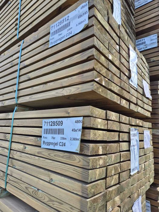 Drewno impregnowane ciśnieniowo- różne przekroje, NTR, skandynawskie!!