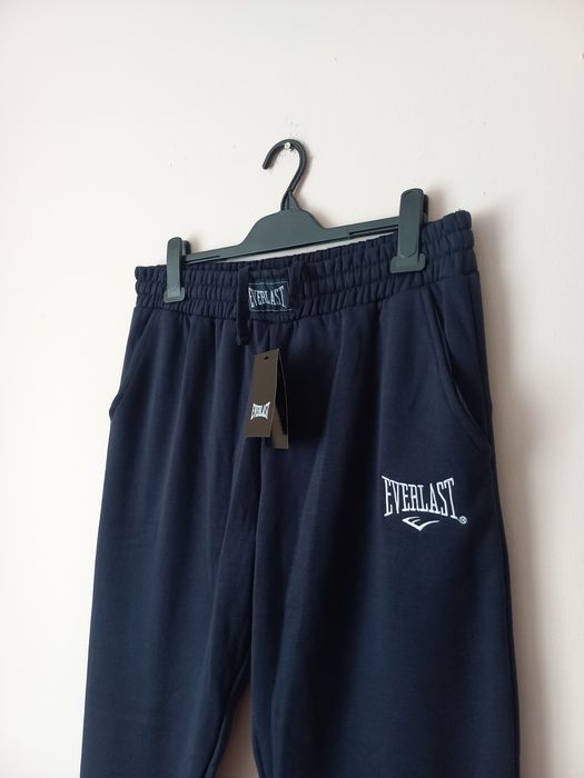 Nowe granatowe spodnie (dresy) męskie r. XXL Everlast
