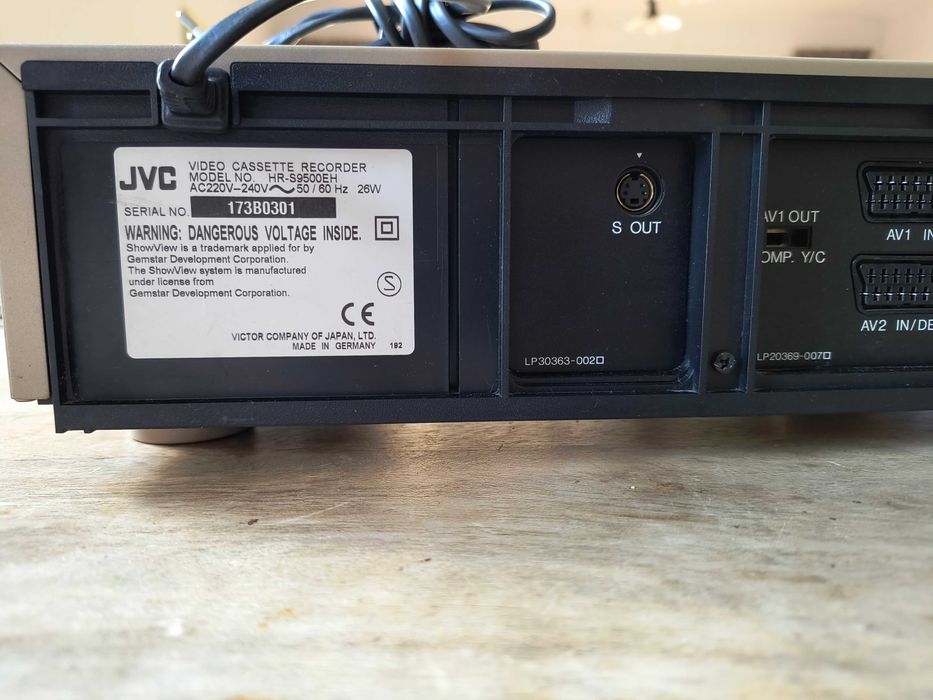 JVC HR-S9500 - UNIKAT! High - End. Top - Model.