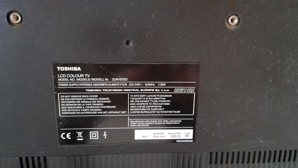 Televisor TOSHIBA