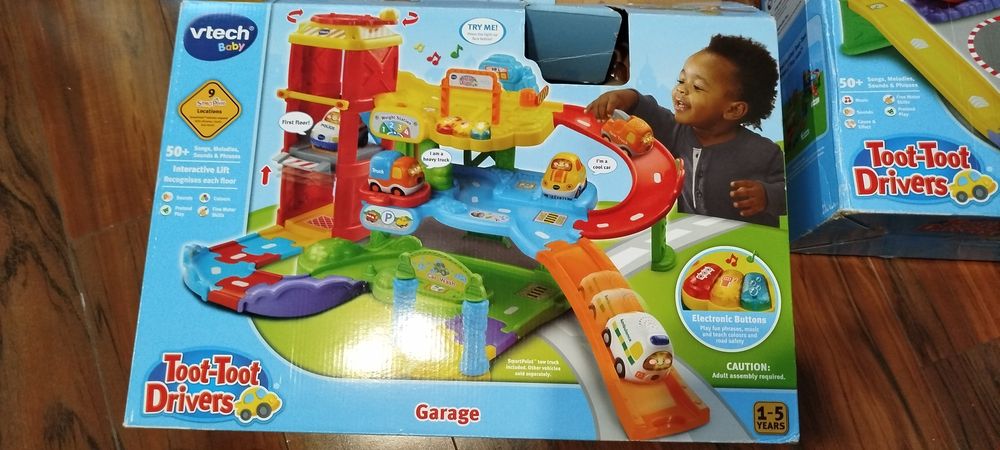 Tut tut autka garaż tor wyścigowy duży zestaw zamiana na LEGO