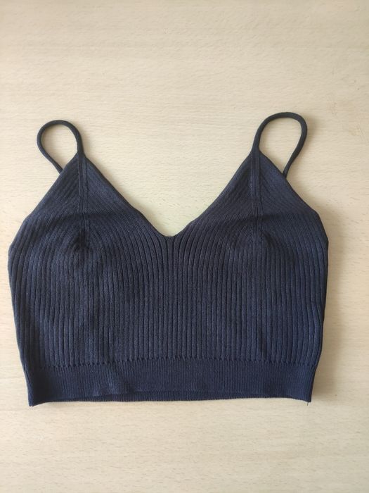 Top de Malha Preto XS (34) NOVO