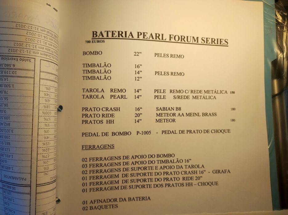 Bateria PEARL FORUM Series