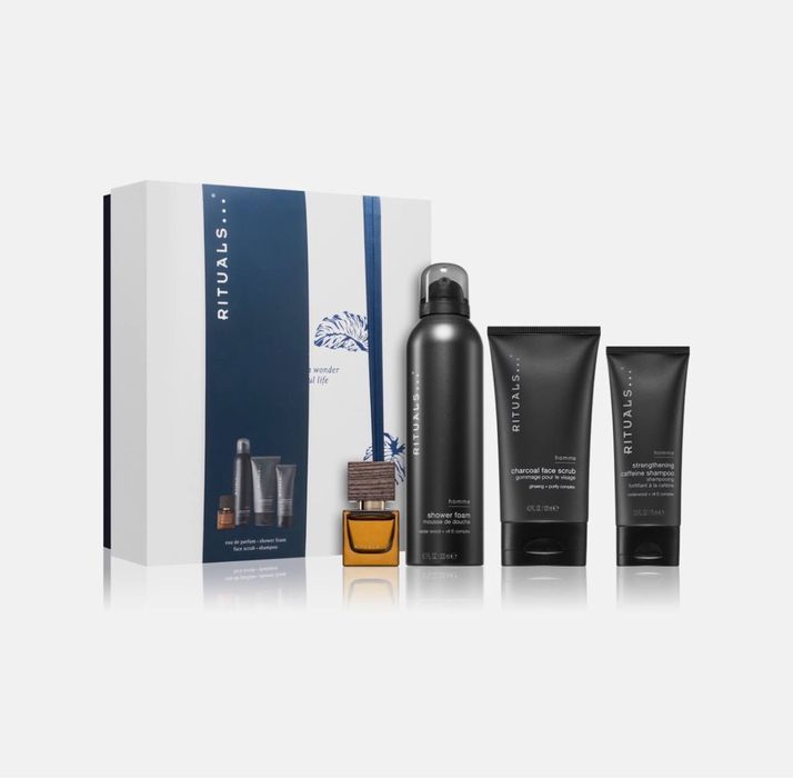 Подарунковий набір Rituals Рітуалс пінка, скраб, крем