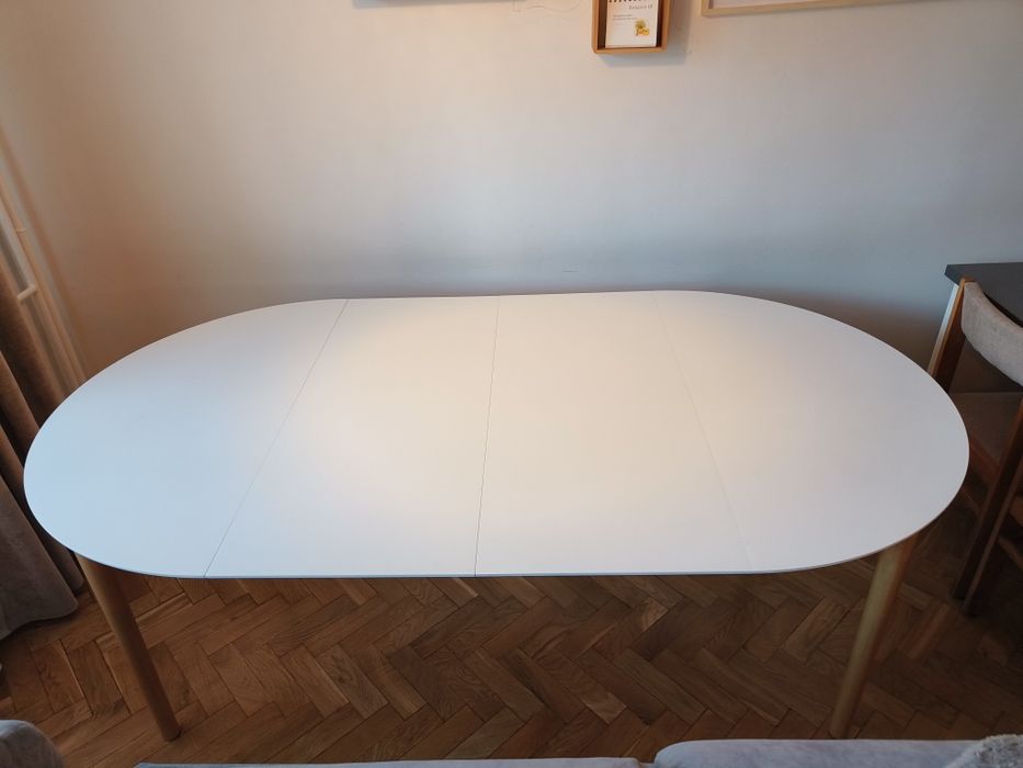 Stół okrągły 110 rozkładany Jysk MARSTRAND