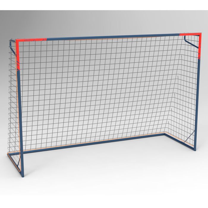 Baliza de Futebol SG 500 Tamanho L Classic Azul-marinho/Laranja