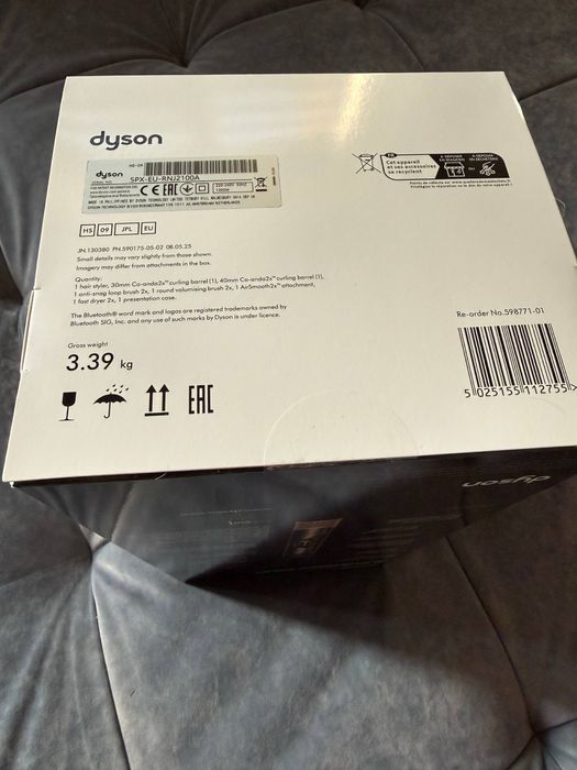 Airwrap Coanda Dyson HS09 2x Multi-Styler & Dryer (Jasper Plum)