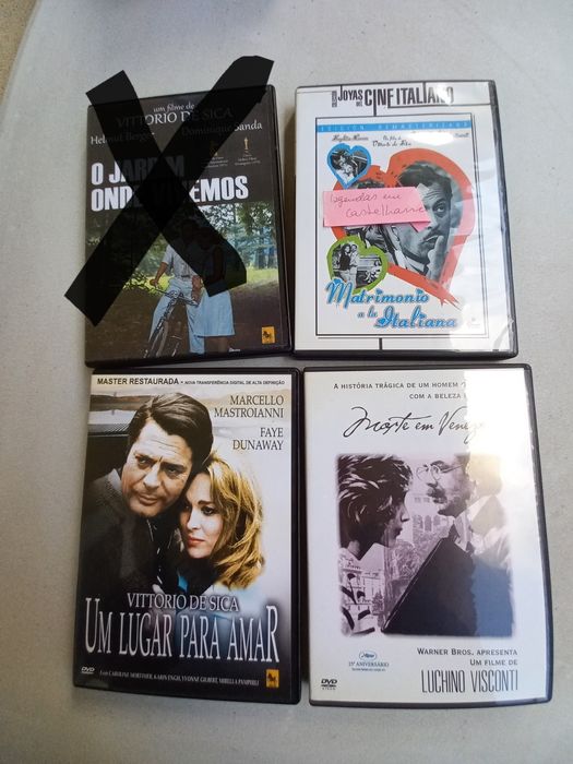 DVD clássicos italianos