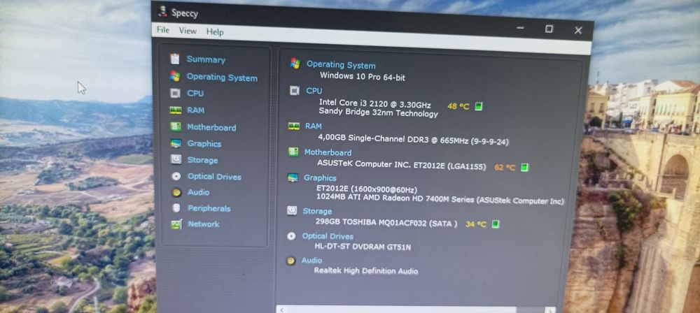 Asus all in one Intel i .3