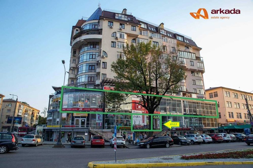 Комерційне приміщення в центрі Івано – Франківська.