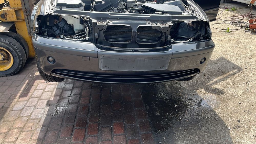 Zderzak przód przedni bmw e46 lift black sapphire metalic