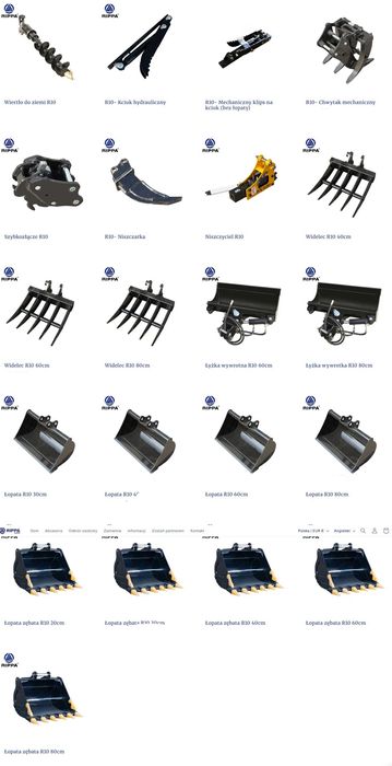 RIPPA R10 ECO Joystic minikoparka