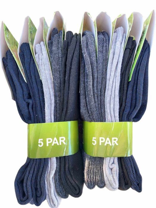 Skarpety męskie bambusowe 10 par 32 zł