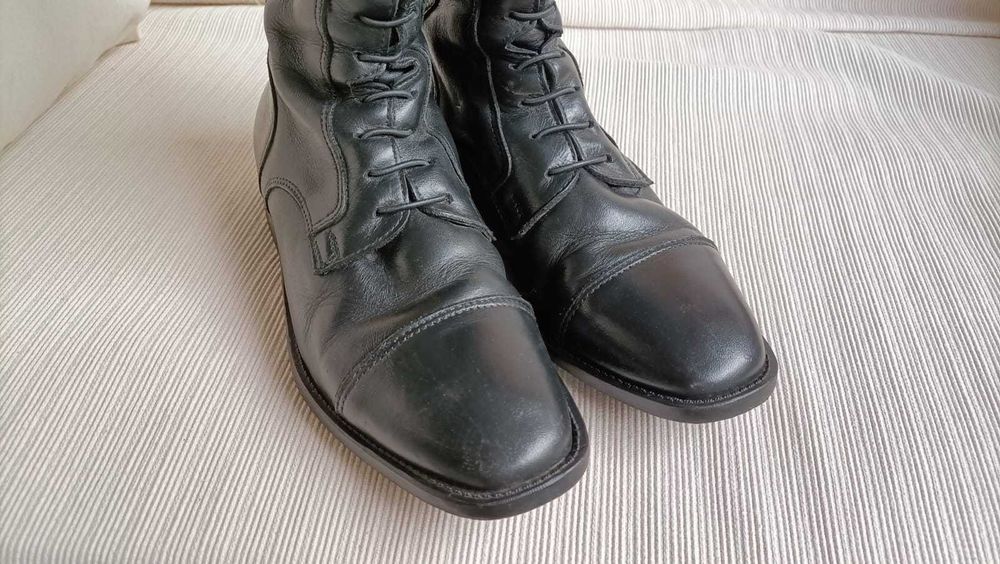 Botas de equitação jumping soft da marca Chester tam. 35