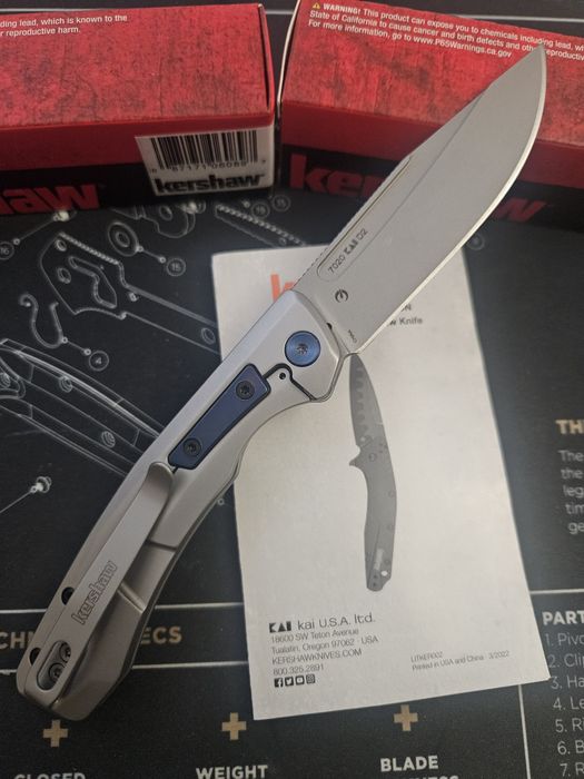 Kershaw Highball XL 7020, складаний ніж на D2