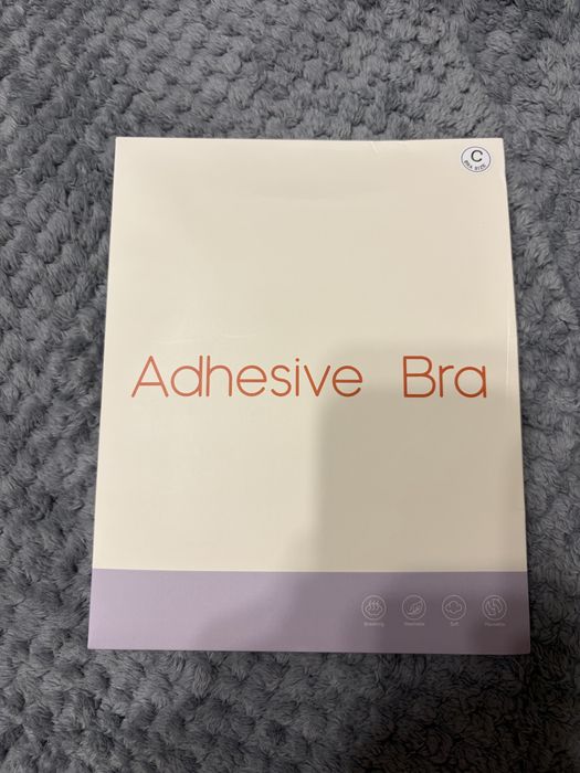 Клейкий бюстгальтер Belleza Adhesive Bra, розмір C, бежевий