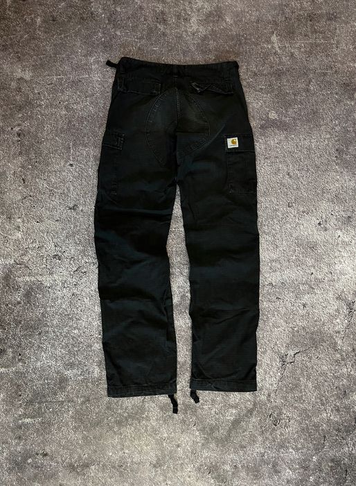 Carhartt aviation pants cargo Штани кархарт карго чорні на утяжках