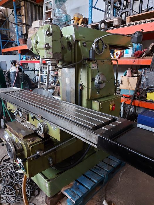 Fresadora Euro 5 mesa de 1800, 1350 curso