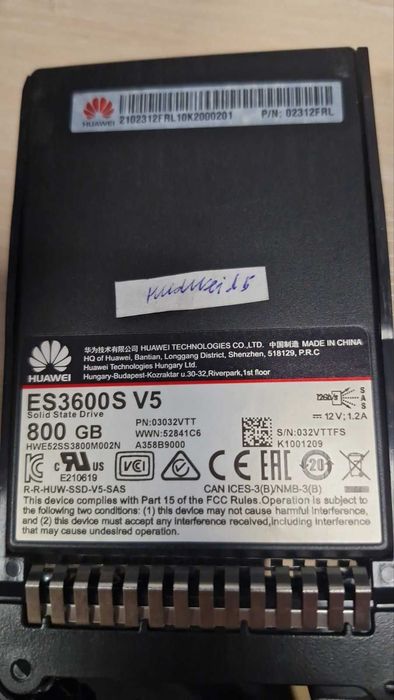 Сервер Huawei 1288H V5 /2x Intel 5122 Gold / 160Gb / 4x 800 GB SSD