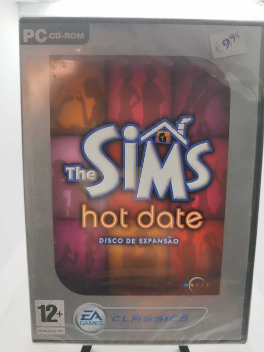 The Sims Hot Date PC CD-ROM Selado Novo Expansão