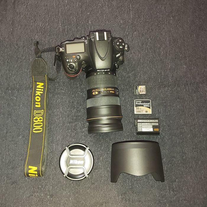 Nikon D800 kit conjunto
