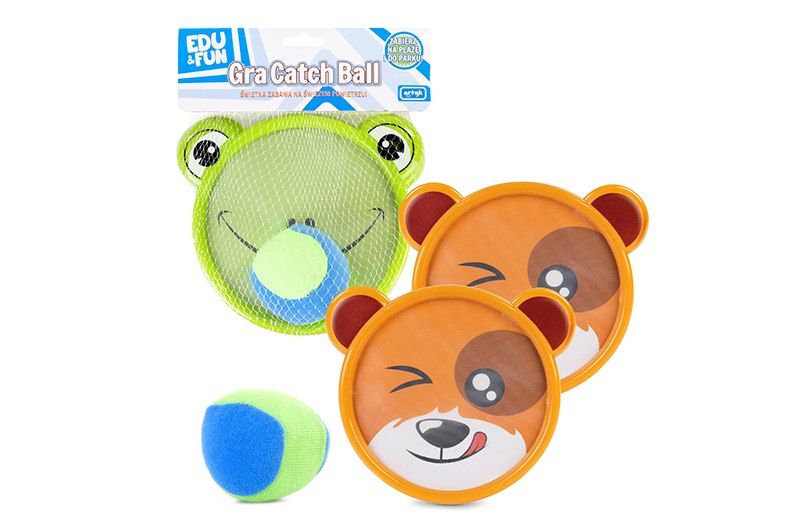 Catch ball żabka/miś