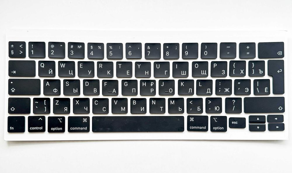 Кнопки MacBook 13",16" A2289, A2251, 2141 (EU-RU) 2019-2020 года