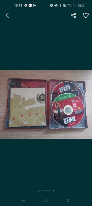 Red dead redemption 2 Rdr II steelbook Xbox one s x series