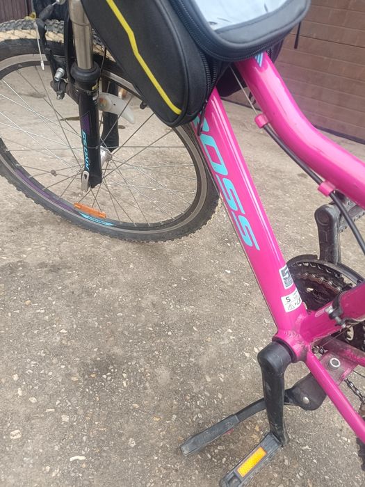 Rower Kross różowy