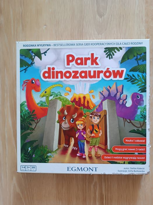 Gra park dinozaurów