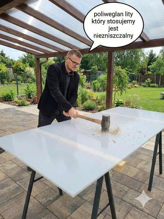 Pergole zabudowy tarasów wiaty zadaszenia tarasów