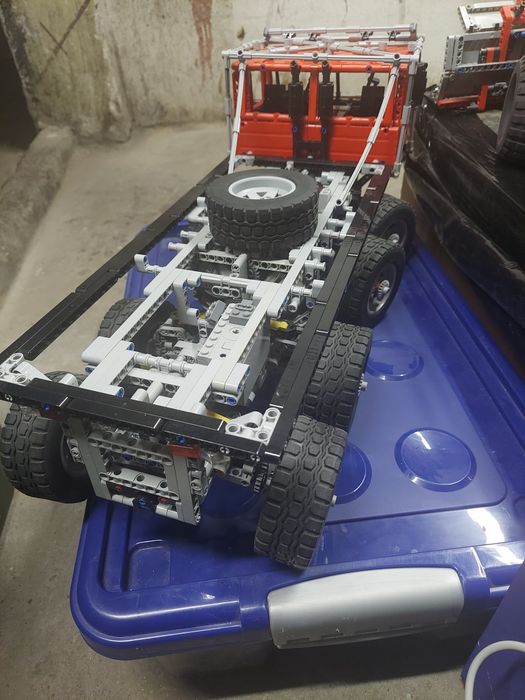 Lego Technic MOC Tatra 8×8 napęd