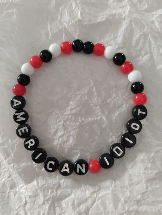 Pulseira Green Day American Idiot