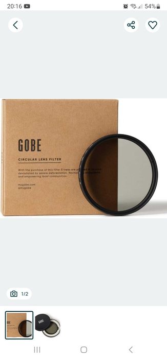 Gobe ​​– Filtro Polarizador Circular (CPL) para lentes de 67mm