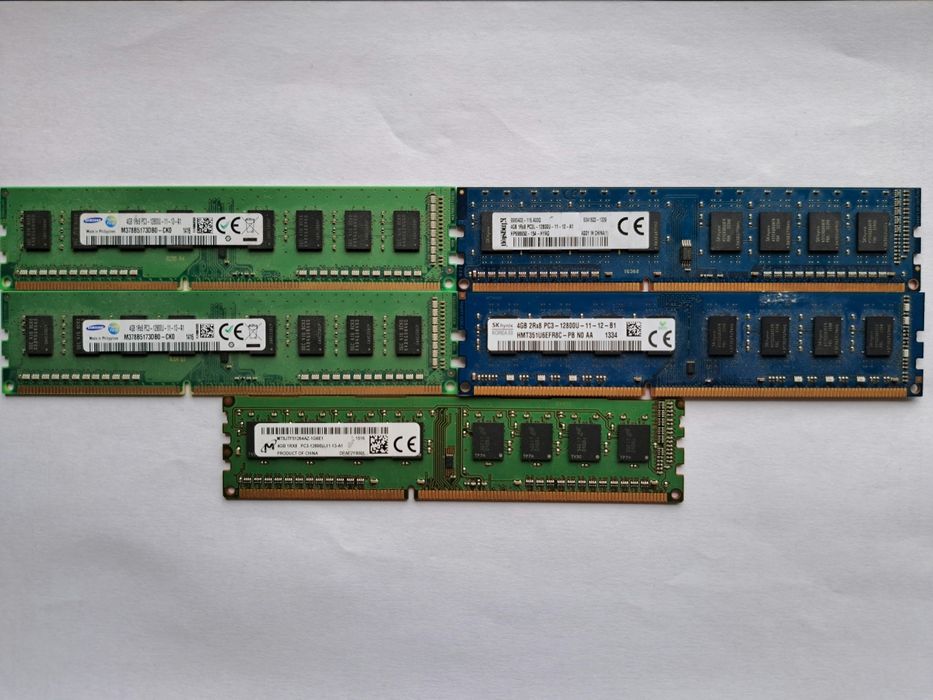 Memória RAM DDR3 (5x4GB) 1600MHz para computador