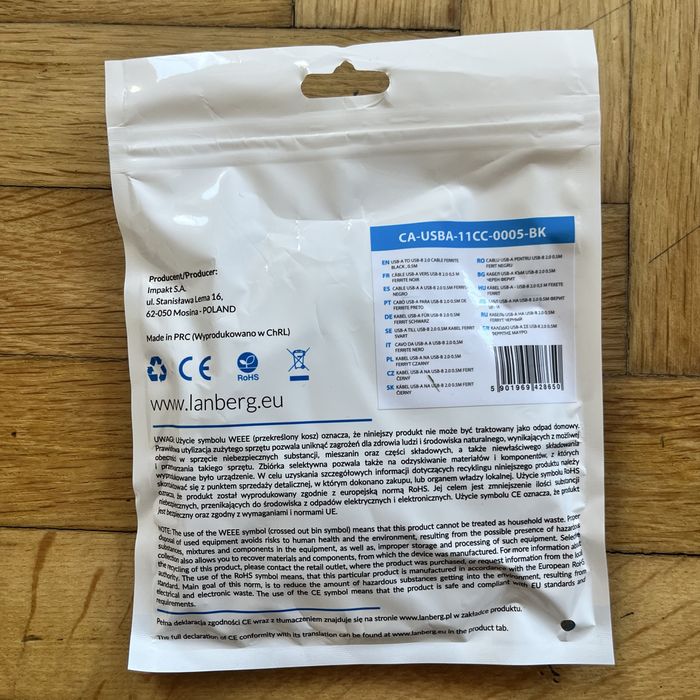 Kabel USB do drukarki hp samsung