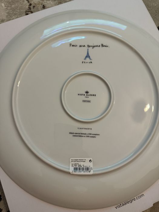 Prato decorativo Vista Alegre